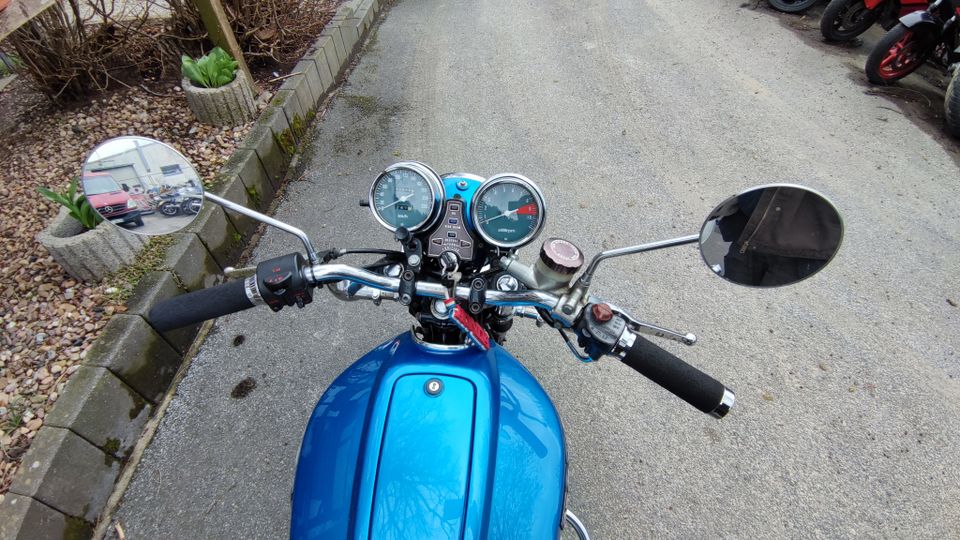 Honda CB750 Four K7 Oldtimer 4-4 Auspuff-Anlage Speichenräder & in Werther (Westfalen)