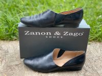 Zanon & Zago Schuhe schwarz Leder 38 Hessen - Roßdorf Vorschau