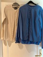 Mos Mosh Bluse Matti, Gr L, blau und creme Schleswig-Holstein - Reinbek Vorschau