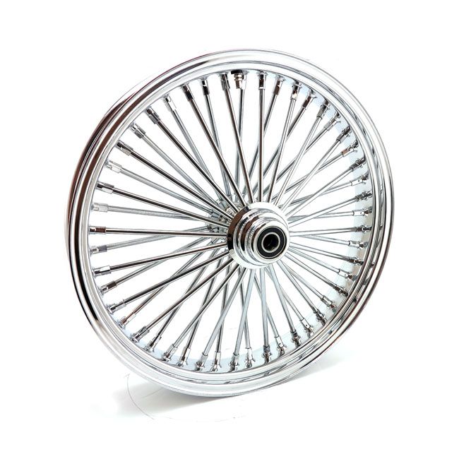 TÜV Big Spoke Rad in Chrom 21"x3,5" f. Harley Einscheibenbremse in Höheinöd