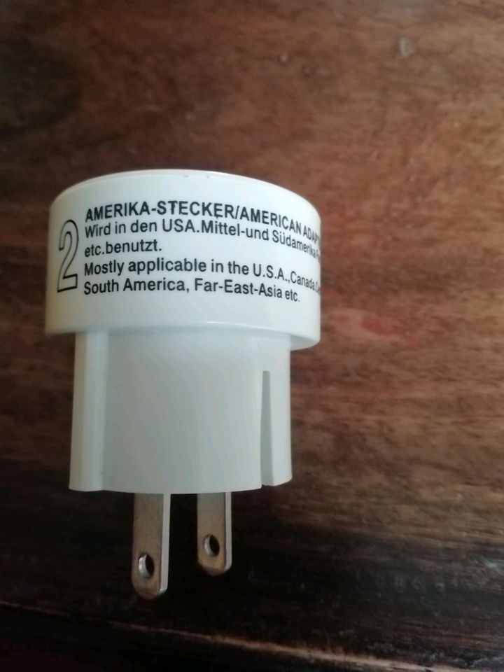 Steckdosen Adapter Stecker Ausland in Südbrookmerland