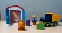 Playmobil 1·2·3 LKW mit Sortiergarage Hessen - Reichelsheim (Wetterau) Vorschau