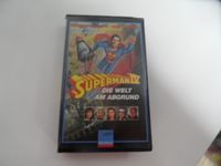 Videokassette Superman IV Die welt am Abgrund, screen Kino Erfolg Merseburg - Kötzschen Vorschau