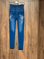 Leggings Fashion News Größe 40/44 Mega Stretch Blau Hose Berlin - Biesdorf Vorschau