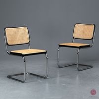 Thonet S32 Freischwinger Bauhaus Stuhl chair Schwarz 1 von 2 TOP Bayern - Würzburg Vorschau