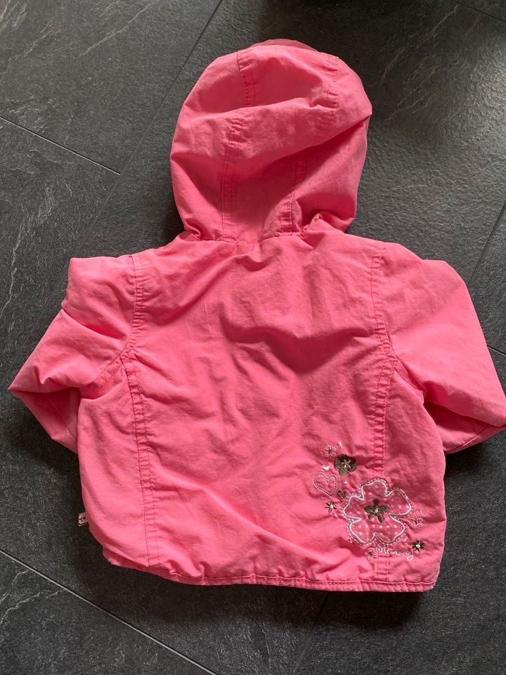 Baby Jacke in Pink Größe 68 mit Kapuze in Barwedel