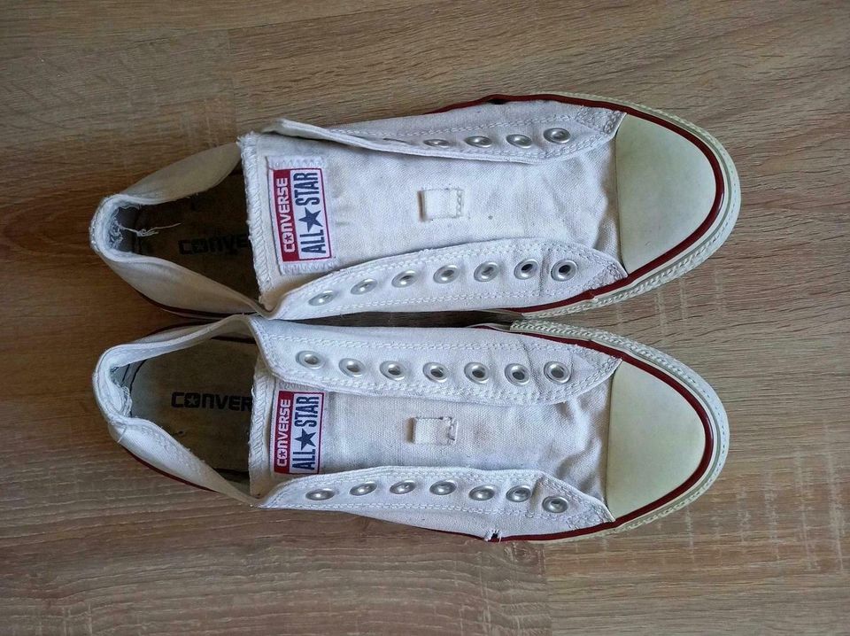 weiße creme low Converse All Star Chucks Sneakers Gr. 44 in Köln - Mülheim  | eBay Kleinanzeigen ist jetzt Kleinanzeigen