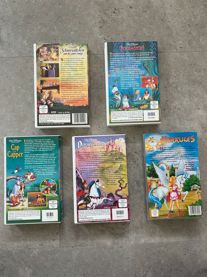 VHS Kasetten verschiedene Kinderfilme in Fröndenberg (Ruhr)