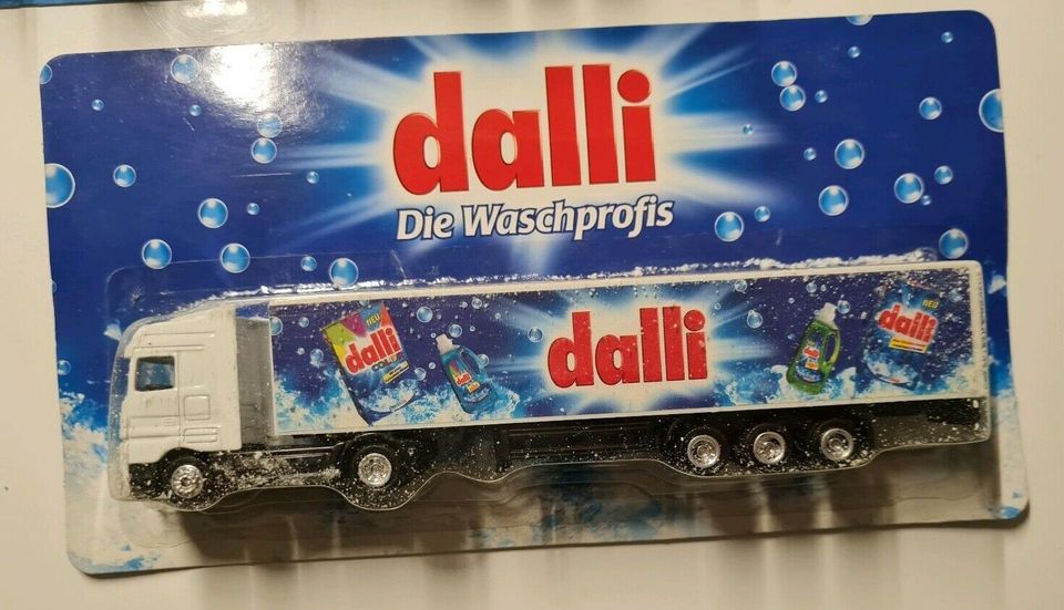 Brinkhoffs real dalli Werbetrucks LKW Neu OVP in Dortmund