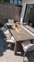 Teakholz Gartentisch +4 Stühle +4 Sitzkissen + Sitzbank Nordrhein-Westfalen - Remscheid Vorschau