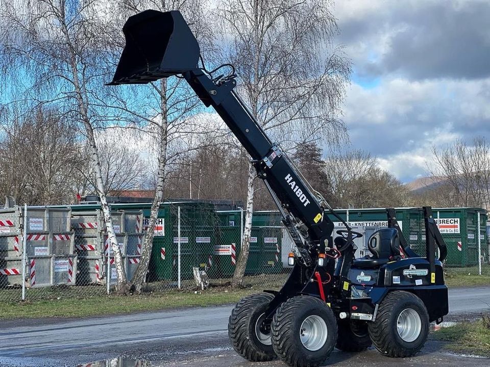 TELESKOPLADER H180 Hoftrac Kubota Kompaktlader Radlader Fronlader in Kiel