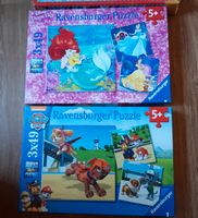 Puzzle 3x49 Disney Prinzessin und Paw Patrol Niedersachsen - Bardowick Vorschau