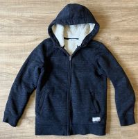 H&M, Jacke mit Teddyfell, Gr. 146/152, schwarz Burglesum - Lesum Vorschau