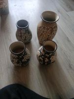 4 Blumenvasen mit asiatischen Mustern Nordrhein-Westfalen - Gelsenkirchen Vorschau
