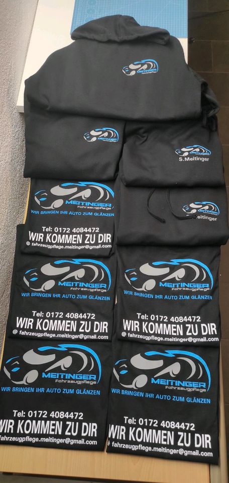 T-Shirt mit Logo Text oder Wunschmotiv bedrucken lassen in Dillingen (Donau)