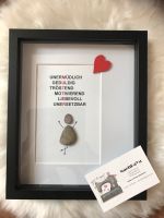 Steinbild Muttertag handmade Geschenk Mama Liebe Brandenburg - Havelsee Vorschau