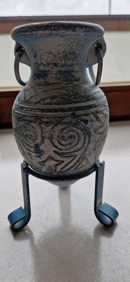 Sehr schöne Vase aus Griechenland 16,5 cm hoch in Reutlingen