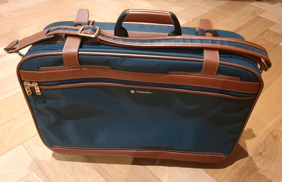 kleiner Luxus Vintage Samsonite Roll-Koffer 80er retro Handgepäck in München