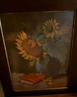Bild, Gemälde Sonnenblumen mit Rahmen Nordrhein-Westfalen - Elsdorf Vorschau