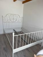 IKEA LEIRVIK Bettgestell – Weiß, 140x200 cm Dortmund - Aplerbeck Vorschau