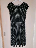 Kleid schwarz S 36 38 M Punkte weiß Rockabilly Sachsen - Grimma Vorschau