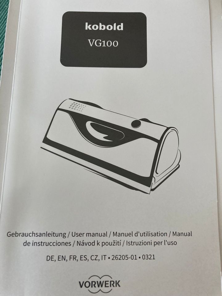 Fensterreiniger Kobold VG 100 von Vorwerk in Lügde