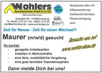 Maurer-/in gesucht Niedersachsen - Ehrenburg Vorschau