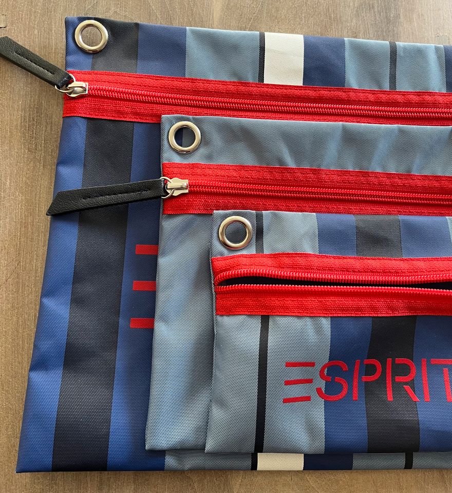 ✿ ESPRIT Kleinteiltaschen Set 3tlg. mit Ösen ✿ in Hilden