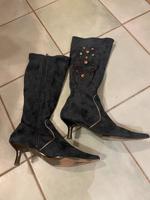 STIEFEL S. OLIVER WILDLEDER DUNKELBLAU 40 PERLEN Bayern - Kolbermoor Vorschau