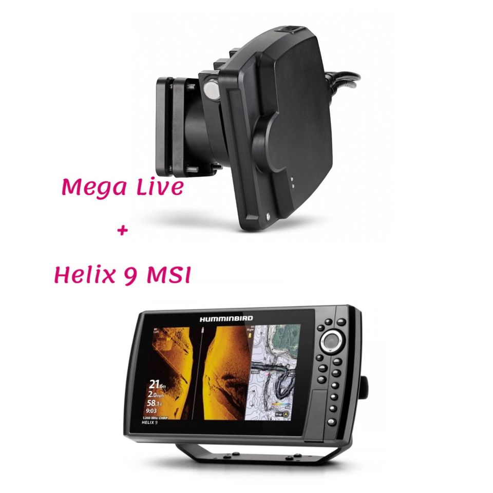 Humminbird MEGA LIVE + HELIX 9 MSI "Bundle Deal" NEU in Bad Segeberg