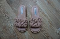 Neuwertige Pantoletten, offene Schuhe, Steve Madden, Nude, Gr. 37 Baden-Württemberg - Plankstadt Vorschau