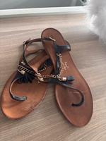 Bruce Brown Sandale blau mit Charme Nordrhein-Westfalen - Moers Vorschau