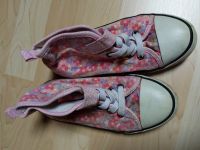 H&M Schuhe 33 Chucks Klett Blumen rosa Blümchen Stoffschuhe Bayern - Hohenpeißenberg Vorschau