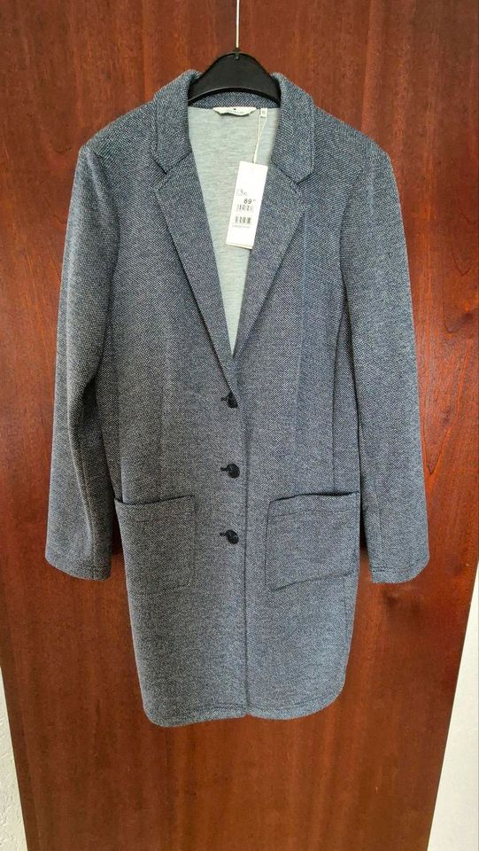 Tom Tailor Jersey Mantel, Blau, Größe XL, Neu mit Etikett in Neuwied
