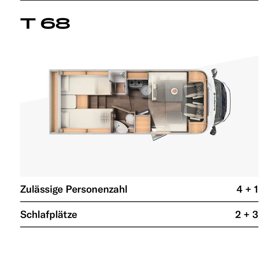 Wohnmobil zu mieten, mit viel Platz und 2 mal Klima! Elternzeit? in Dresden