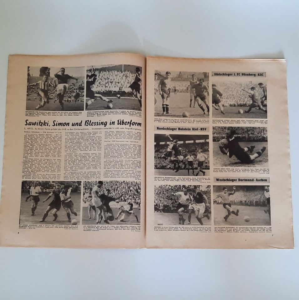 Sportmagazin Nr. 36/57  von 09.09.1957 in Rottenburg am Neckar