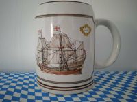 Bierseidel/Bierkrug  mit Motiv Segelschiff  - Golden Hind - Baden-Württemberg - Neulingen Vorschau