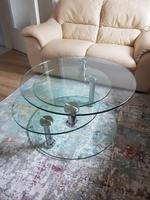 Design Glass Tisch , Marke LEDER LAND von MESSE .NP: Über 1000,-€ Kr. Dachau - Dachau Vorschau