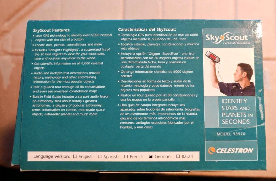 Sky Scout, Sternbilder, Sterne, Planeten erkennen in Vilgertshofen