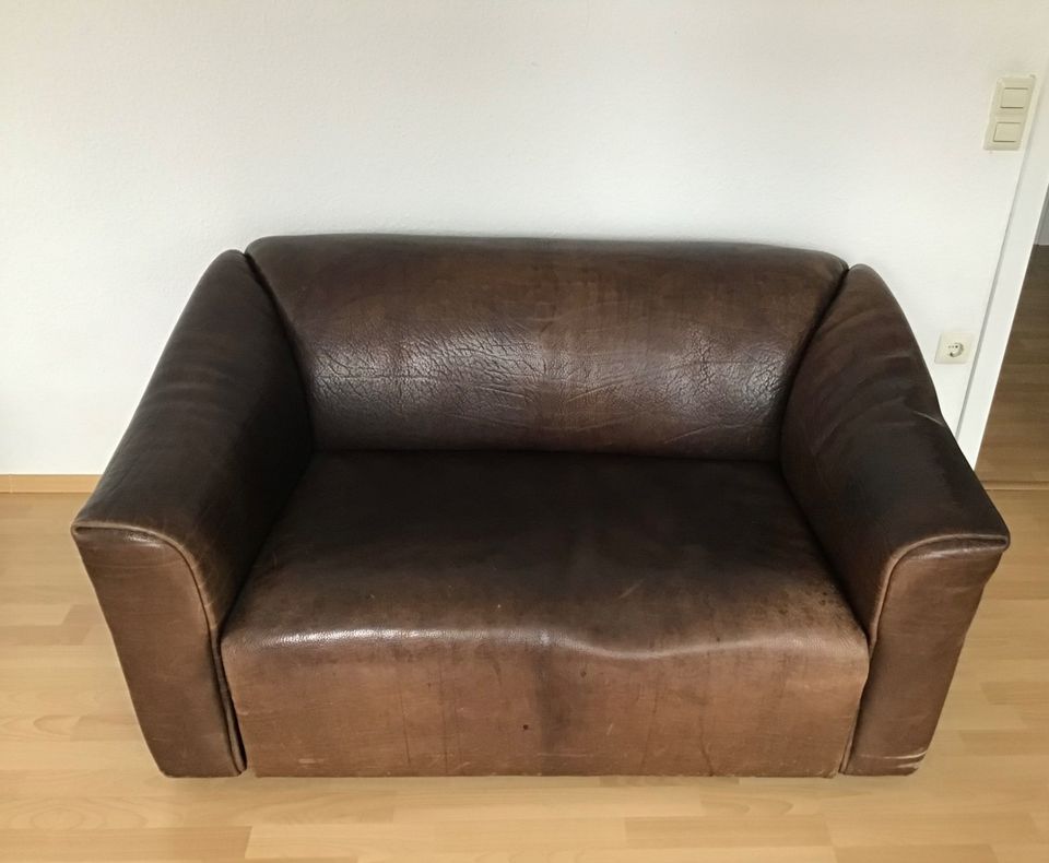 De Sede DS 47 Neckleather Designer Sofa Zweisitzer in Darmstadt