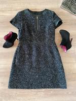 Karen Millen wunderschönes Kleid Gr.42/38  Boucle schwarz neuw. Brandenburg - Falkensee Vorschau