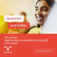 Telefonische Kundenberater (m/w/d) in Arnstadt Thüringen - Arnstadt Vorschau