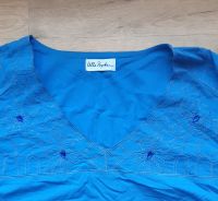 Ulla Popken Bluse blau Baumwolle Gr. 50/52 Schleswig-Holstein - Kiel Vorschau