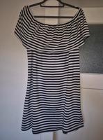 Tchibo Sommerkleid blau/weiß Offshoulder Berlin - Biesdorf Vorschau