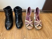 Stiefeletten / Ankle Boots / Sandaletten mit Keilabsatz / Pumps Hessen - Bad Arolsen Vorschau