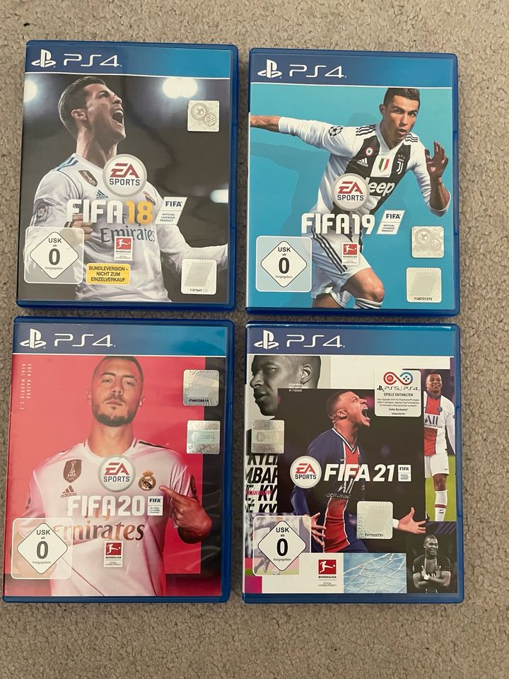 Fifa 18,19,20,21 und 22 für PS4 in Dormagen