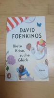 David Foenkinos Biete Krise, suche Glück Taschenbuch Frankfurt am Main - Gallusviertel Vorschau