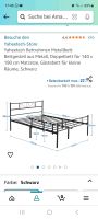 Metallbett 140×190 +Matratze Sachsen-Anhalt - Gardelegen   Vorschau