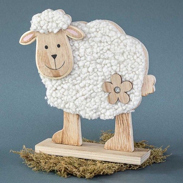 Schaf mit Wolle in Kall