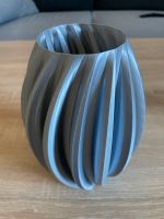 Deko Vase in Spiral Design - Grau - Blumenvase H: 20cm Baden-Württemberg - Neuenstadt Vorschau